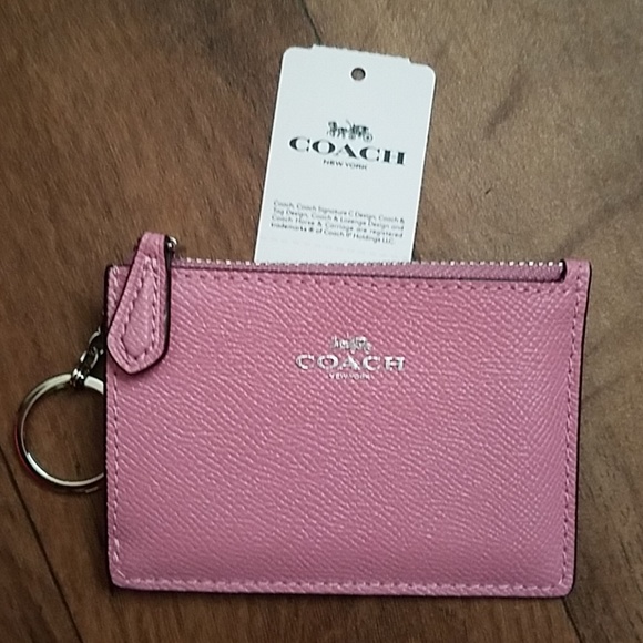 Coach Handbags - Coach Mini Skinny ID Case F12186 Tulip Leather Coach Handbags - Coach Mini Skinny ID Case F12186 Tulip Leather